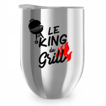 Picture of DECOR - THERMO WINE TUMBLER - LE KING DU GRILL
