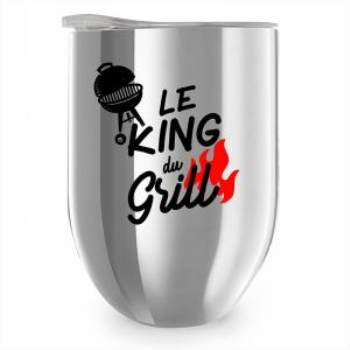 Image de DECOR - THERMO WINE TUMBLER - LE KING DU GRILL