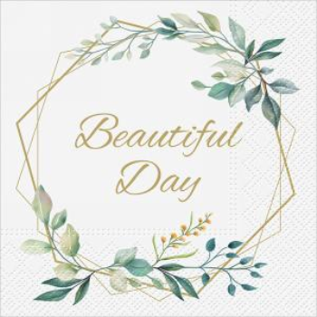 Picture of BEAUTIFUL DAY FOLIAGE LUNCHEON NAPKINS