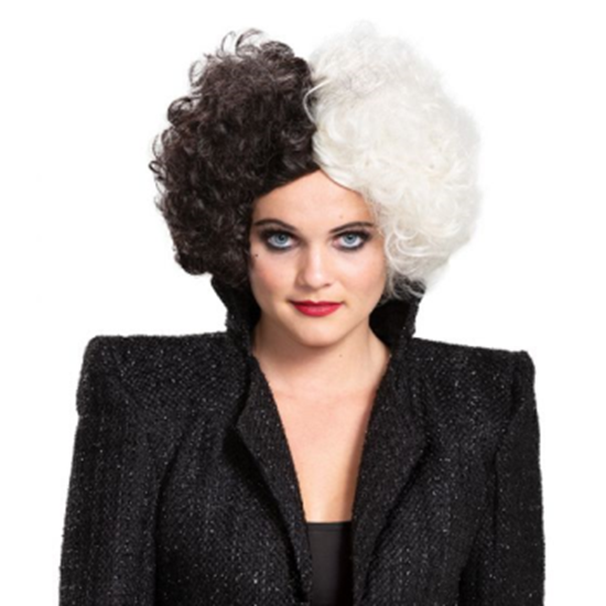 Picture of CRUELLA  ADULT WIG