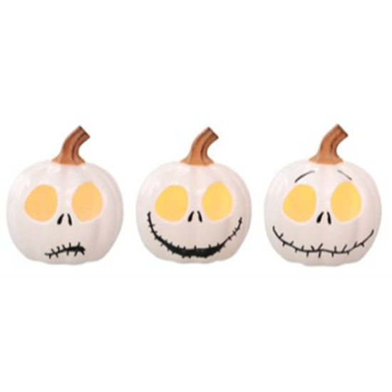 Picture of NIGHTMARE BEFORE CHRISTMAS - MINI JACK LIGHT UP PUMPKIN