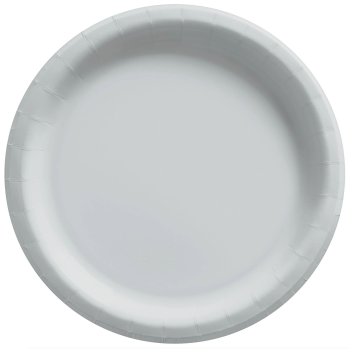 Picture of SILVER 7" PAPER PLATES       
