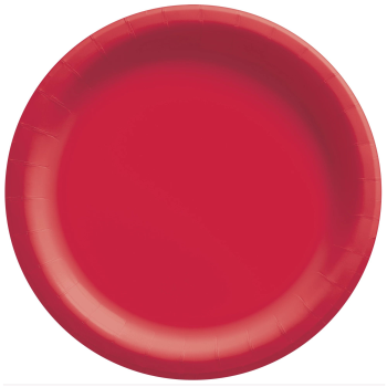 Picture of RED 7" PAPER PLATES