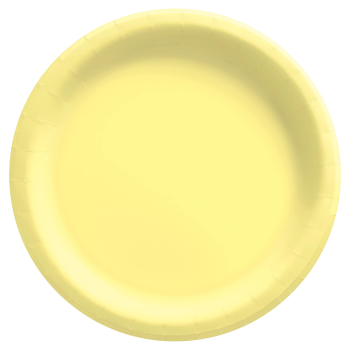 Image de LIGHT YELLOW 9" PAPER PLATES