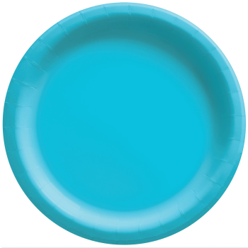 Picture of CARIBBEAN BLUE 9" PAPER PLATES       