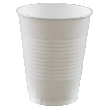 Picture of WHITE 18oz PLASTIC CUPS - BIG PARTY PACK