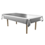 Picture of SILVER METALLIC TABLE COVER - 54" X 108"