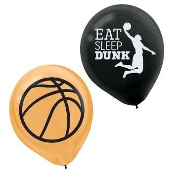 Image de Basketball Nothin' But Net Latex Balloons