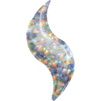 Image de 42" - HOLOGRAPHIC FIREWORKS CURVES SUPERSHAPE