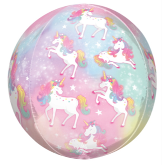 Image sur 21'' UNICORN ENCHANTED ORBZ BALLOON 