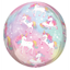 Picture of 21'' UNICORN ENCHANTED ORBZ BALLOON 