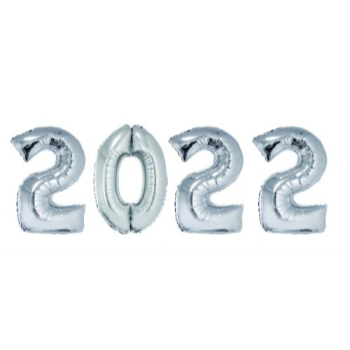 Image de 40" 2022 SET - SILVER - INCLUDES HELIUM