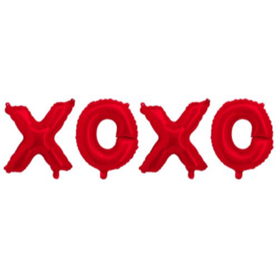 Image sur 40" XOXO SET - RED - INCLUDES HELIUM