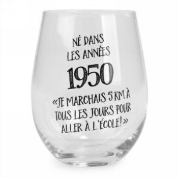 Image de 1950 STEMLESS WINE GLASS