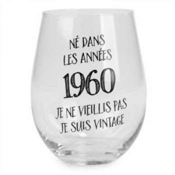 Image de 1960 STEMLESS WINE GLASS