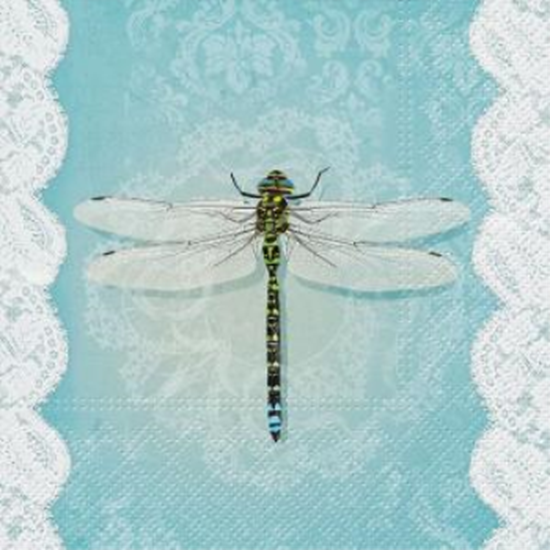 Image sur DRAGONFLY LUNCHEON NAPKINS