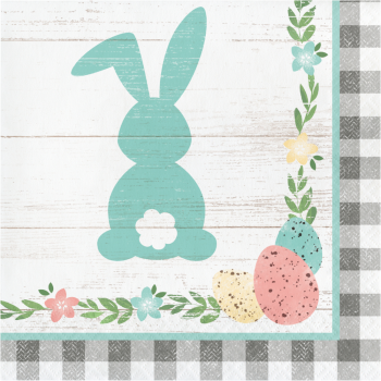 Picture of TABLEWARE - FARMHOUSE EASTER LUNCHEON NAPKINS