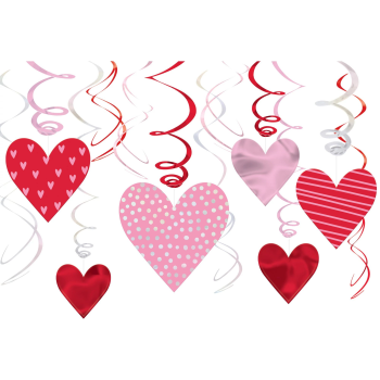 Image de DECOR - VALENTINE HEART SWIRLS