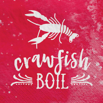 Image de MARDIS GRAS CRAWFISH LUNCHEON NAPKINS