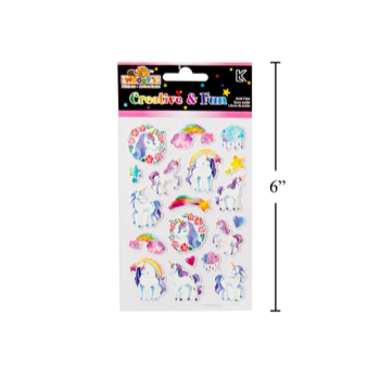 Image de UNICORN PUFFY STICKERS