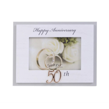 Image de 50TH ANNIVERSARY FRAME HAPPY ANNIVERSARY