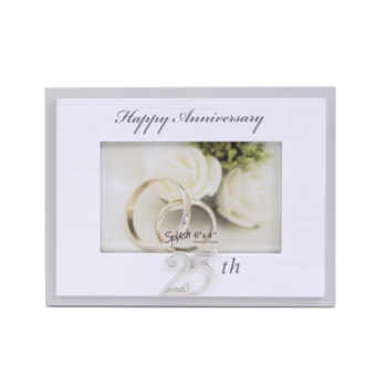 Image de 25TH ANNIVERSARY FRAME HAPPY ANNIVERSARY