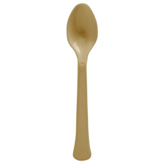 Image sur GOLD BOXED HEAVY WEIGHT SPOONS - 50CT