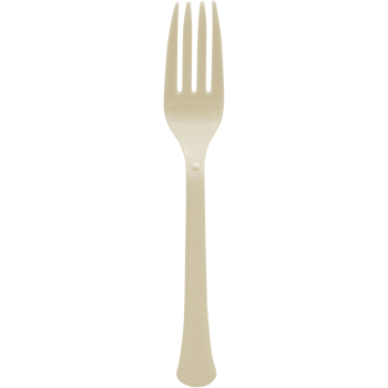 Image de IVORY BOXED HEAVY WEIGHT FORKS - 20CT
