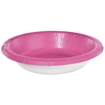 Picture of BRIGHT PINK 20oz PAPER BOWLS 