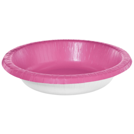 Image sur BRIGHT PINK 20oz PAPER BOWLS 