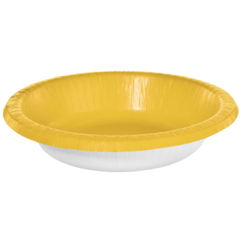Picture of YELLOW SUNSHINE 20oz PAPER BOWLS 