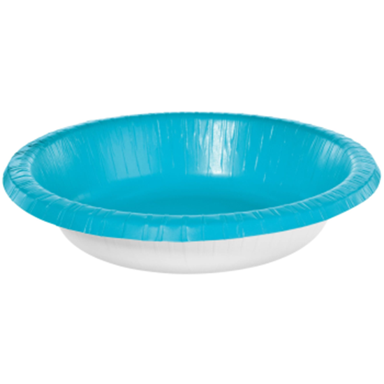 Image sur CARIBBEAN BLUE 20oz PAPER BOWLS 