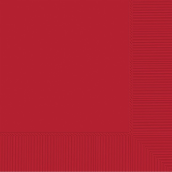 Picture of RED LUNCHEON NAPKINS - BIG PARTY PACK 