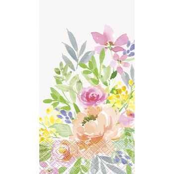 Image de TABLEWARE - WATERCOLOR PASTEL EASTER GUEST TOWELS