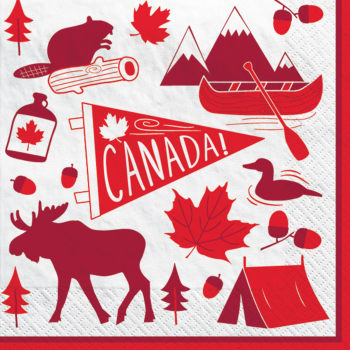Picture of CANADIAN PRIDE LUNCHEON NAPKINS