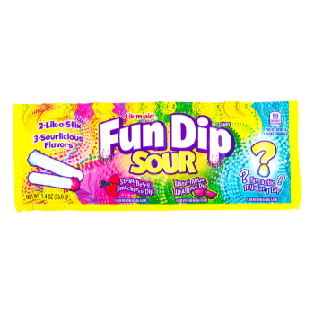 Picture of 1 PACK WONKA FUN DIP PACKS - SOUR