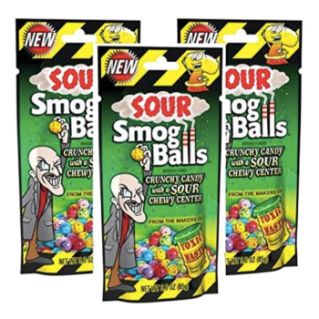 Picture of 1 PACK TOXIC WASTE SOUR SMOG BALLS