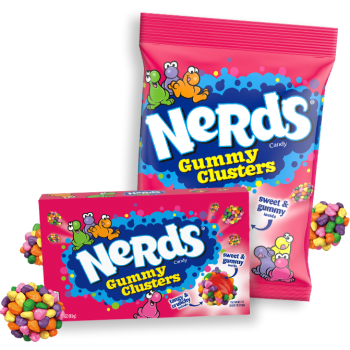 Picture of 1 PACK WONKA NERDS GUMMY CLUSTER