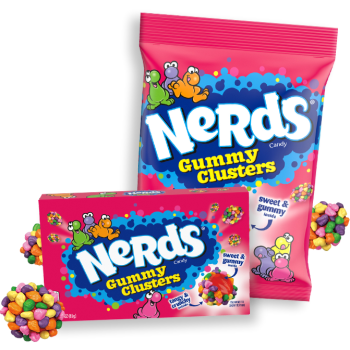 Image de 1 PACK WONKA NERDS GUMMY CLUSTER