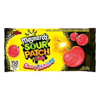 Picture of 1 PACK SOUR PATCH KIDS CHERRY GUMMIES 64g