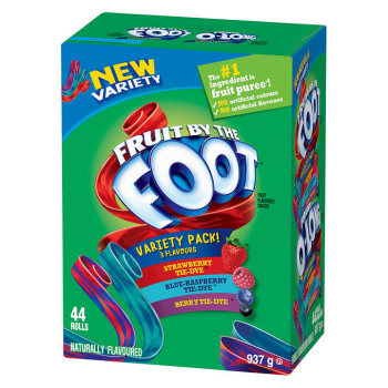 Image de 1 PACK FRUIT BY THE FOOT - ASST FLAVOURS