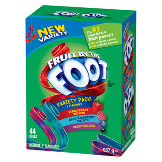 Image sur 1 PACK FRUIT BY THE FOOT - ASST FLAVOURS