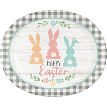 Image de TABLEWARE - FARMHOUSE EASTER OVAL PLATES