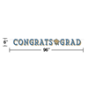 Picture of DECOR - GLITTERING GRAD SHAPED BANNER