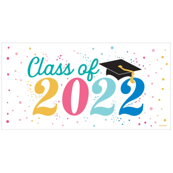 Picture of DECOR - 2022 CLASS OF PASTEL LARGE BANNER
