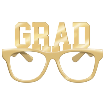 Picture of WEARABLES - GRAD GLASSES MULTI PACK - GOLD