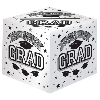 Image de DECOR - GRAD CARDHOLDER CARD BOX - WHITE