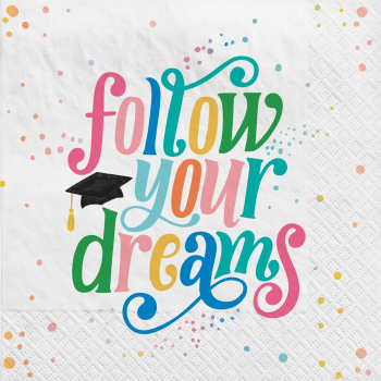 Image de TABLEWARE - FOLLOW YOUR DREAM LUNCHEON NAPKINS 