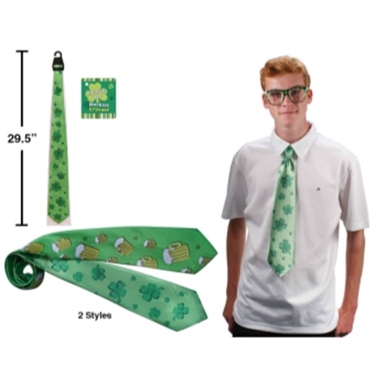 Picture of ST. PATRICK'S SHAMROCK TIE