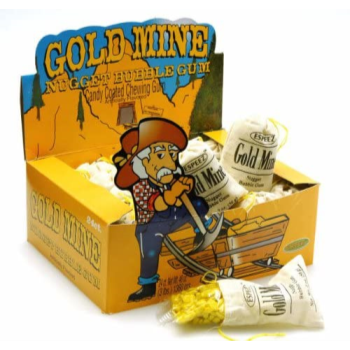 Picture of 1 PACK GOLD MINE BUBBLE GUM